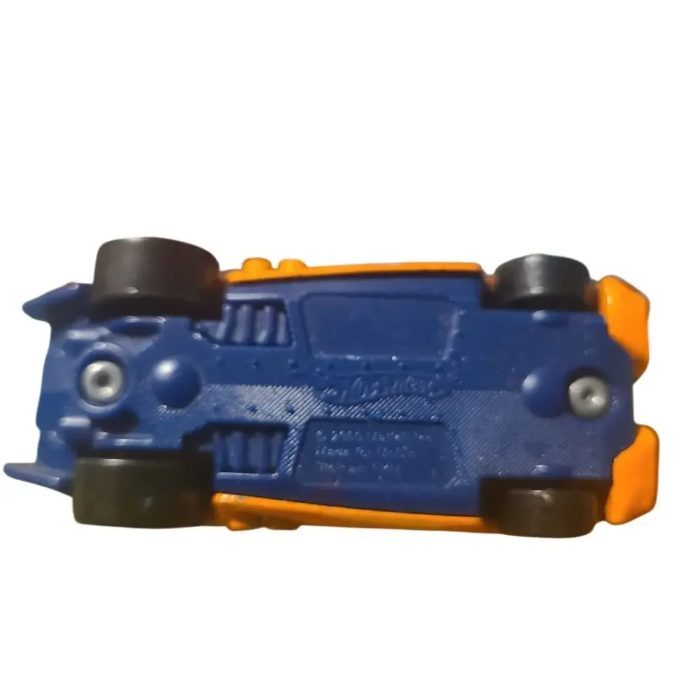 2009 Hot Wheels Orange Race Car #118, Made for McDonald's, Made in Vietnam